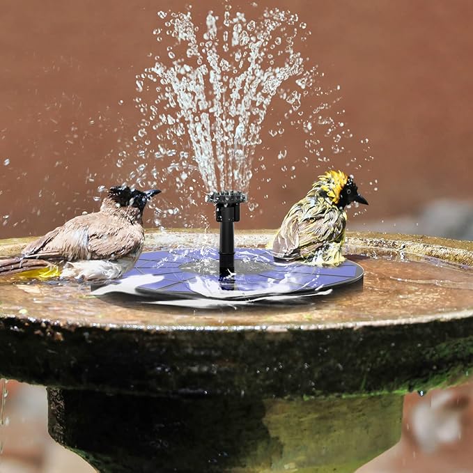 AISITIN Solar Fountain with 3.5 W Solar Panel, Solar Fountain - Image 2