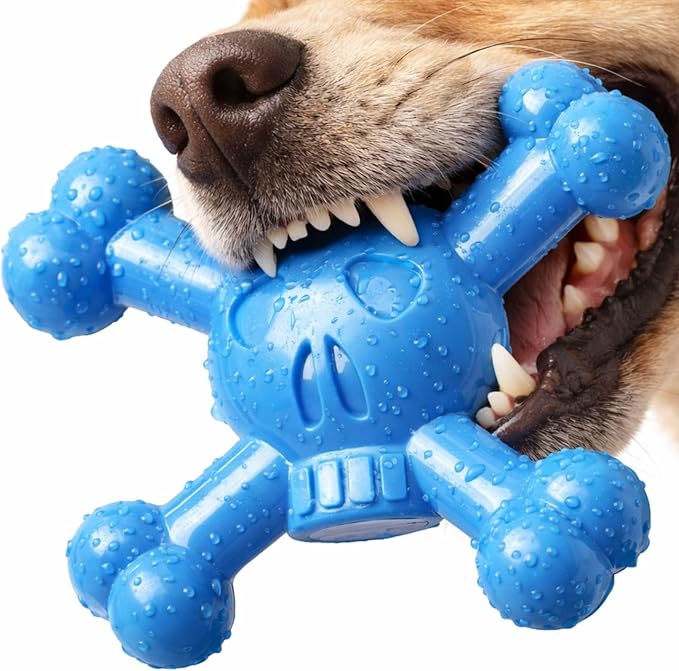 Dog Chew Toy for Small & Medium Dogs – Durable Nylon Dog Toy for Aggressive by Ouilter