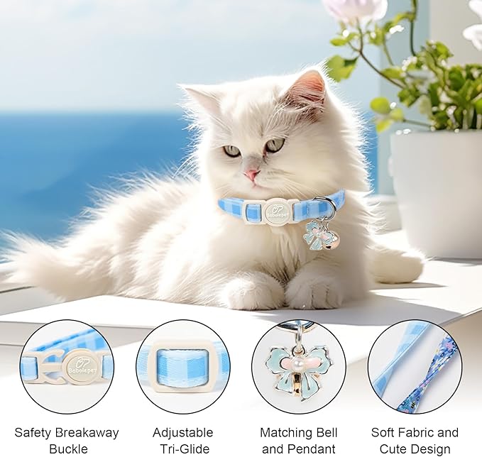2 Pack Cute Cat Collars - Image 3
