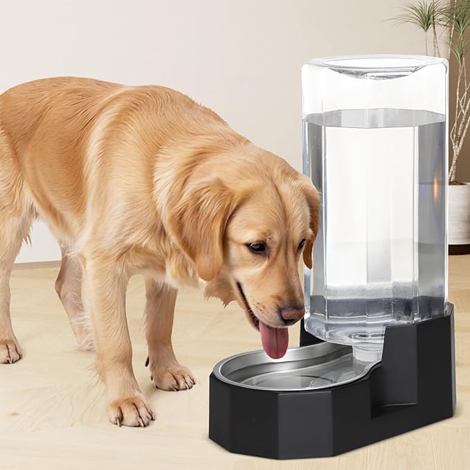 Sfozstra Black 9L Gravity Dog Water Dispenser - Image 6
