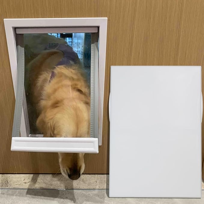 CEESC Large Dog Door for Pets Up to 220 lb, Weatherproof Pet Door - Image 4