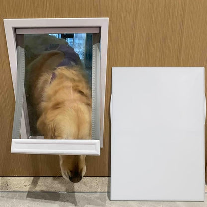 CEESC Large Dog Door for Pets Up to 220 lb, Weatherproof Pet Door - Image 4