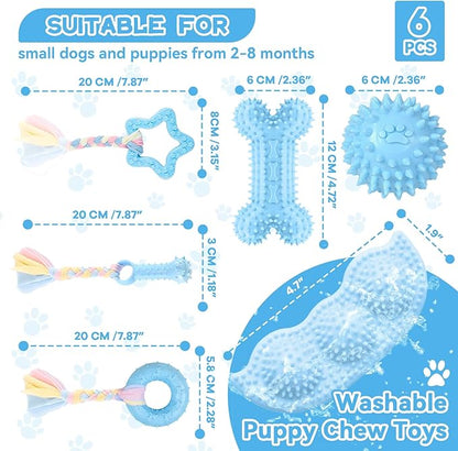 Petcare 6 Pack Puppy Chew Toys - Image 7