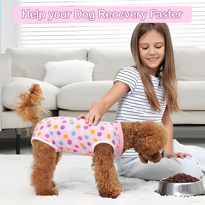 Coppthinktu Recovery Suit for Dogs After Surgery, Dog Onesie Surgery Recovery - Image 2