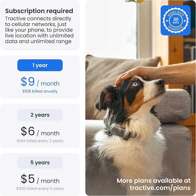 Tractive Smart Dog GPS Collar | Live Pet Tracker - Image 7
