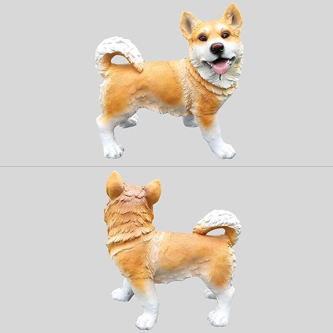 Corgi Dog Garden Statue - Image 8