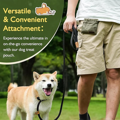 ETIAL Dog Treat Pouch, Portable Puppy Dog Training Treat Bag, Hand Free Dog - Image 3
