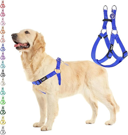 PUPTECK No Pull Dog Harness Soft Adjustable Basic Nylon Step in Puppy Vest by PUPTECK