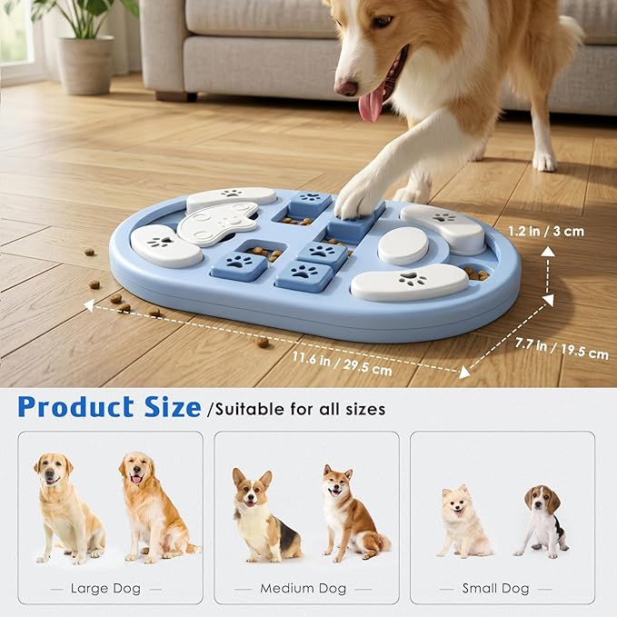 Dog Puzzle Toy, Interactive Treat Puzzle - Image 4