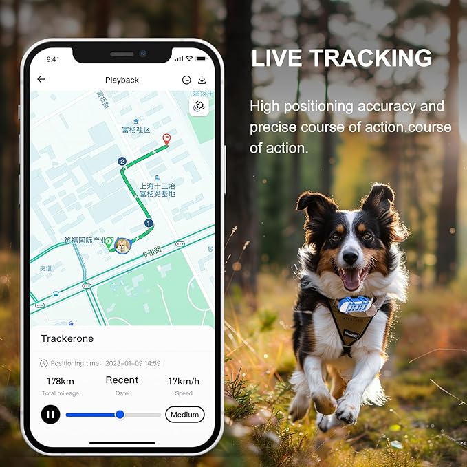 wanwaytech Pet GPS Tracker — Real-time Location Tracking, Unlimited Range - Image 4