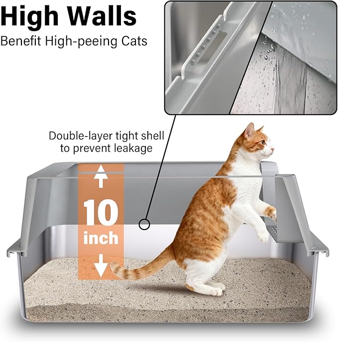 Stainless Steel Litter Box - Image 3