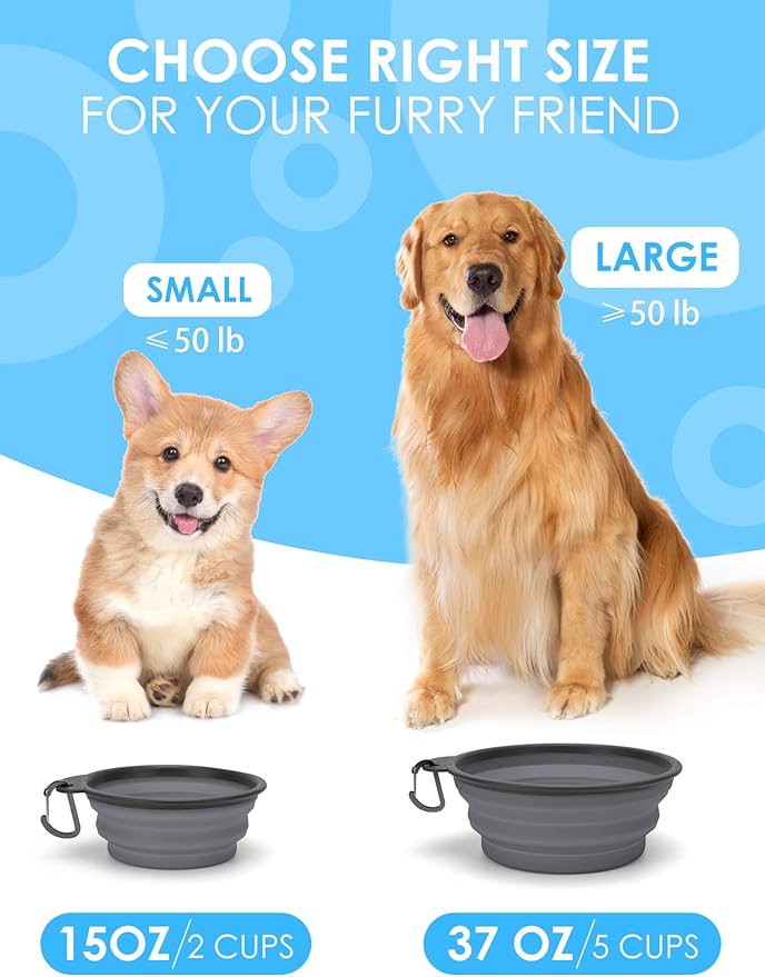 Aonkey Collapsible Dog Bowls - Image 5