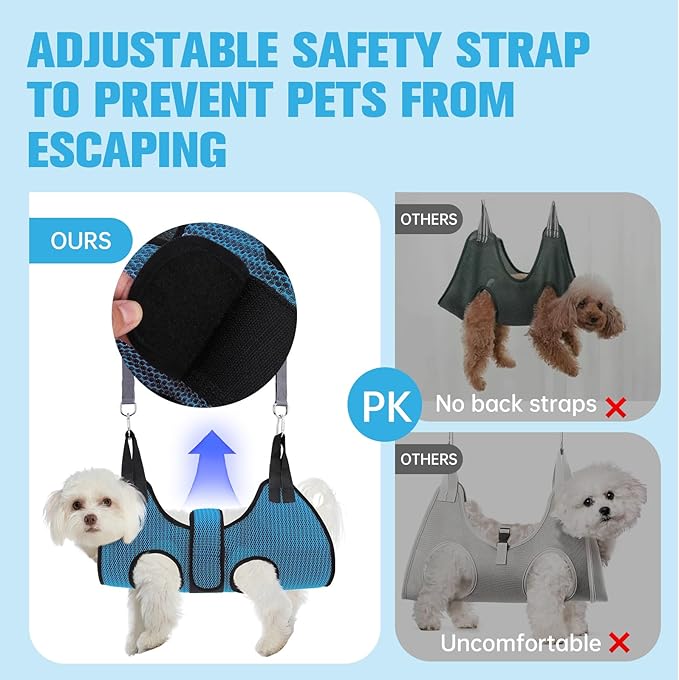 PAWCHIE Dog Grooming Hammock Harness - Image 4