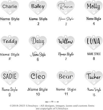 Ultra Joys Dog Tags Personalized - Image 5