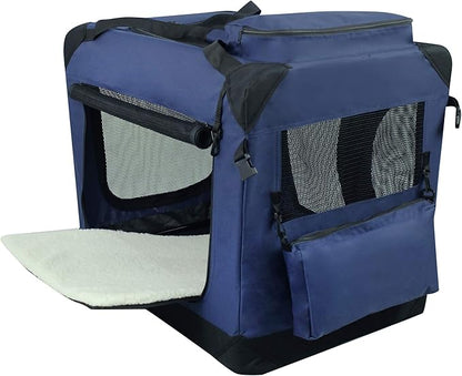EliteField 3-Door Folding Soft Dog Crate - Image 2