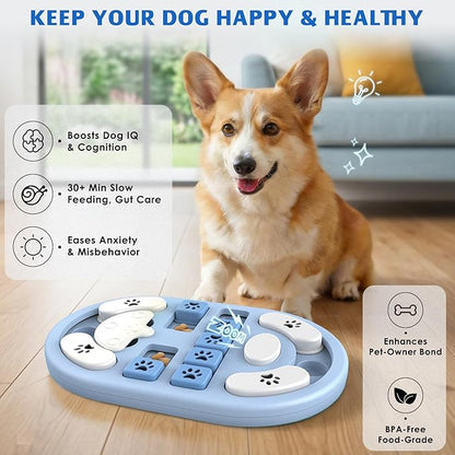 Dog Puzzle Toy, Interactive Treat Puzzle - Image 2