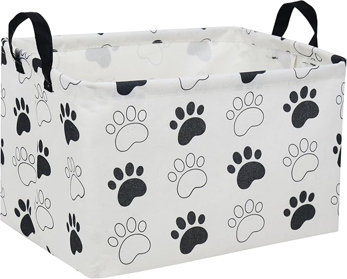 Essme Rectangular Dog Basket, Cute Storage Basket by ESSME