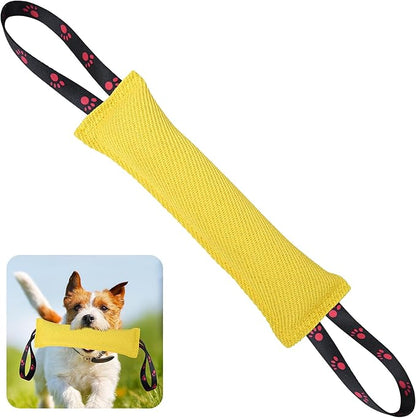 ToLanbbt Dog Tug Toy Bite Jute Pillow Pull Toy by ToLanbbt