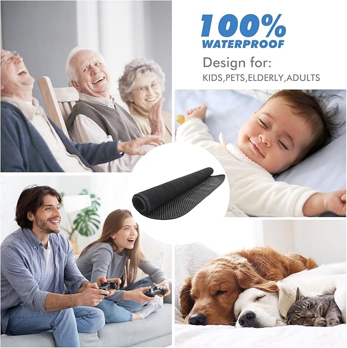 Waterproof Chair Pads for Incontinence, Seat Covers for Elderly, Pets-Chair - Image 3
