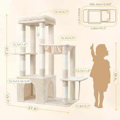 Heybly Heavy Duty Cat Tree, Tower - Image 7