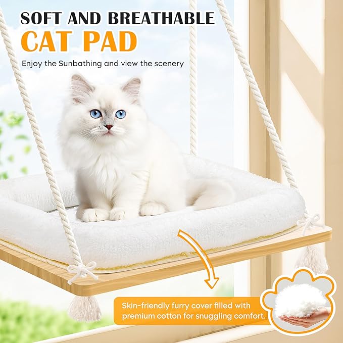 Cat Window Perch Cat Hammock Kitten Window Seat - Image 2