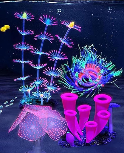 ZtohPyo 4 Pieces Aquarium Fish Tank Decorations by ZtohPyo