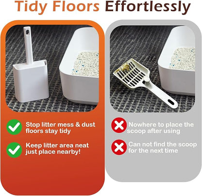 Cat Pooper Scooper, 2 in 1 Cat Litter Scoop - Image 7