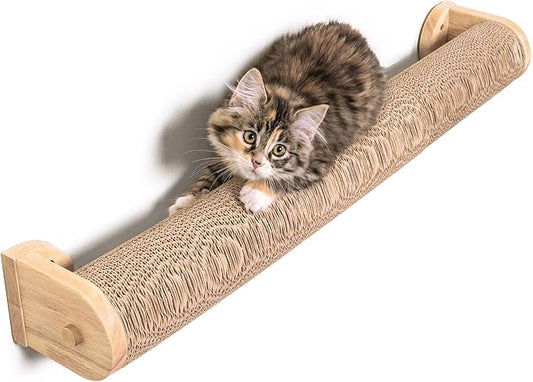 Floating Cat Shelf & Perch – Wall-Mounted Climbing Furniture by FurHaven