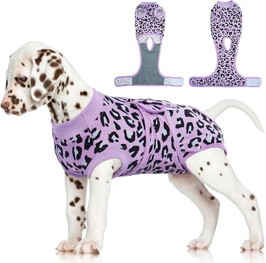 FUAMEY Recovery Suit for Dogs After Surgery, Soft Breathable Dog Bodysuit by FUAMEY