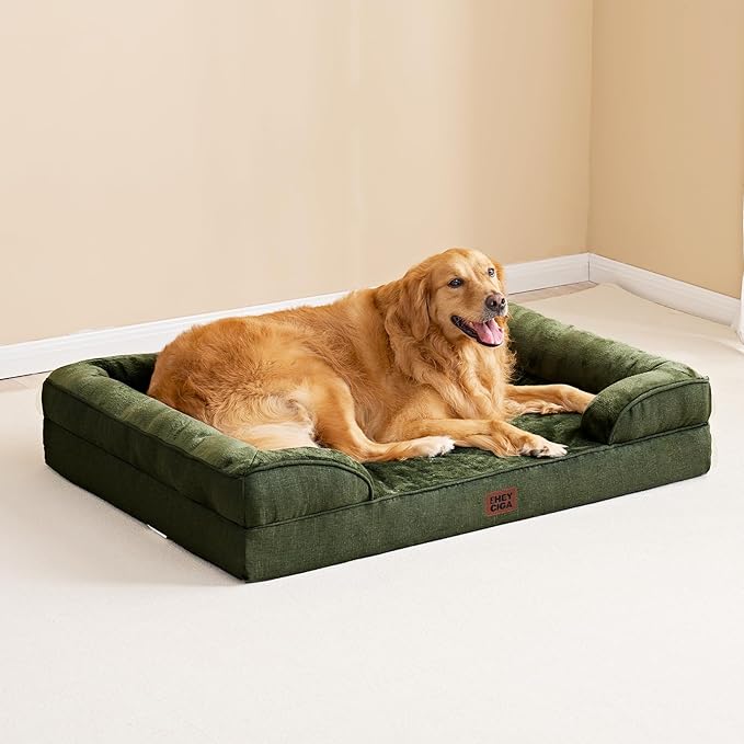 EHEYCIGA Orthopedic Dog Bed for Medium Dogs, Waterproof Memory Foam Medium Dog - Image 9