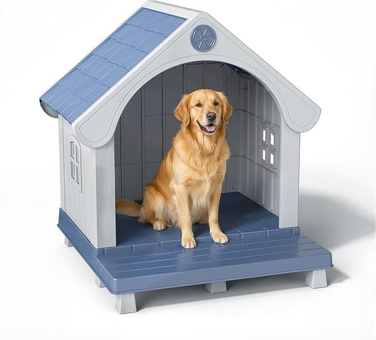Dog Houses Outdoor, Large Dog House by GYMHILL