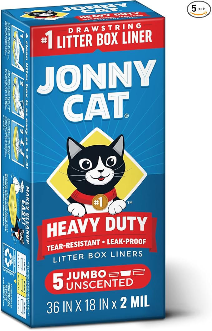Jonny Cat Litter Box Liners: Heavy Duty by JonnyCat