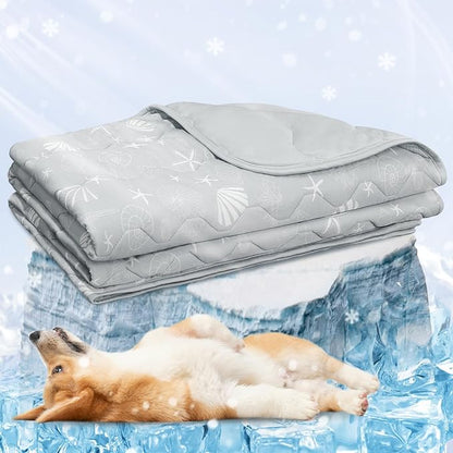 NWK Dog Cooling Blanket, Q-Max>0.345, Ice Silk Cool to Touch Material, - Image 7