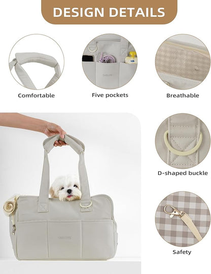 ONECUTE Dog Purse Carrier for Small Dogs Rabbit cat - Image 5