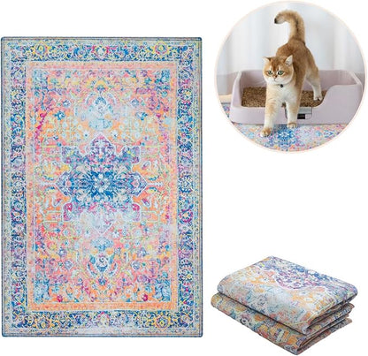Lovewag Pets Cat Litter Box Mats 2 Pack - Image 2