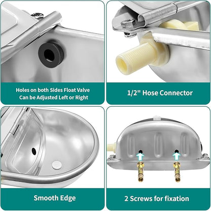 Automatic Water Dispenser for Dogs, Animal Drinking Water Bowl - Image 3