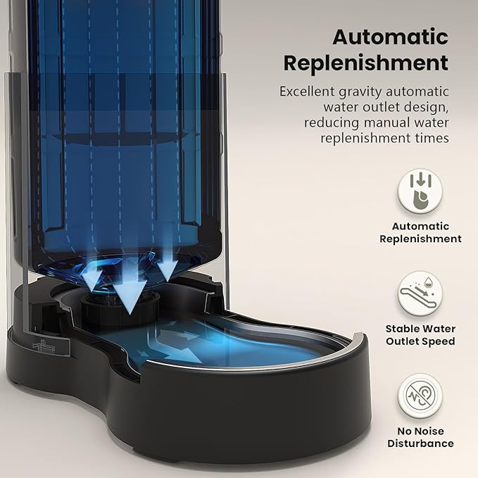 CZPET Elevated Dog Water Bowl Dispenser - Image 8