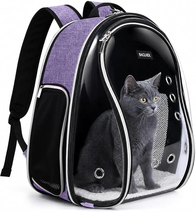 BAGLHER Cat Carrier Backpack Bubble by BAGLHER