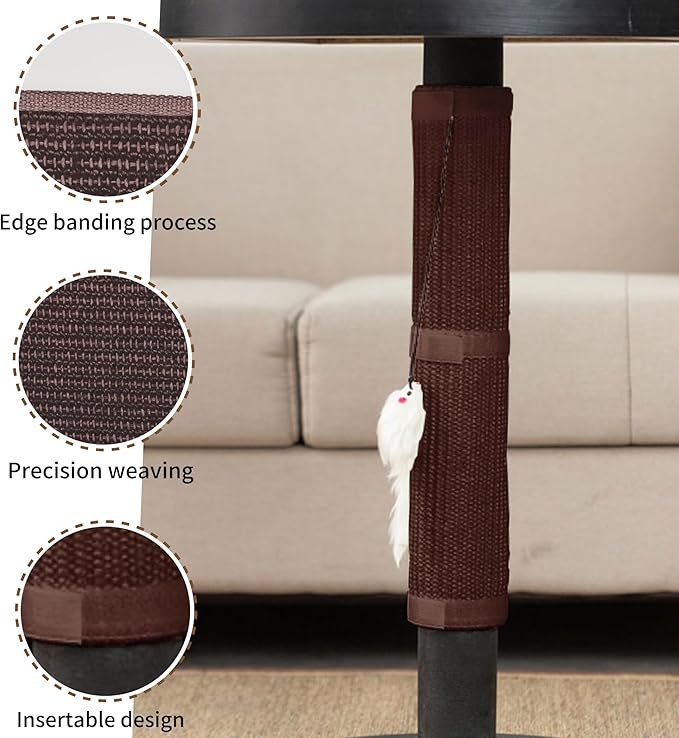JanYoo 2 Pieces Cat Scratcher Mat - Image 3