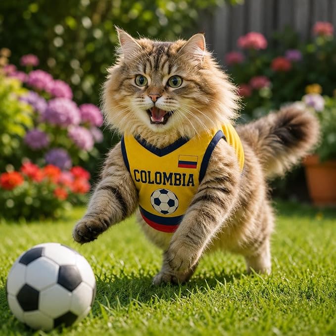 V-DECORPARKS Dog Jersey Custom Name Number, Pets Soccer Jersey - Image 3