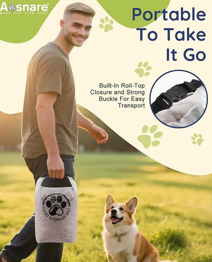 Pet Food Storage Bag for Travel - Image 2
