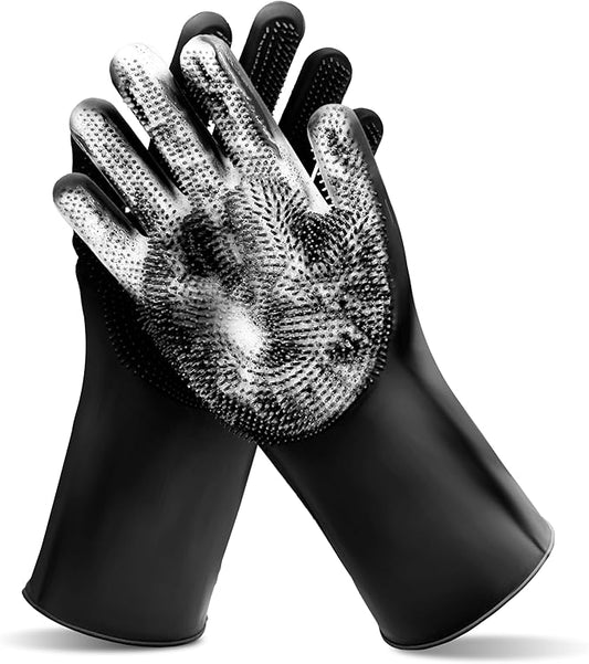 Pet Grooming Gloves—Dog Washing Gloves by MAIIU