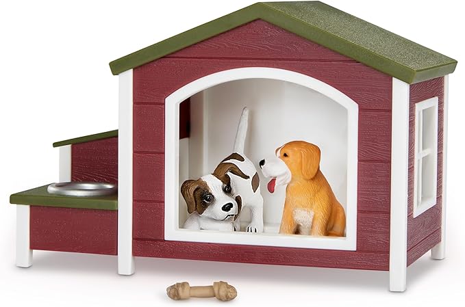 Terra by Battat – 5 Pieces Dog House Playset - Image 8