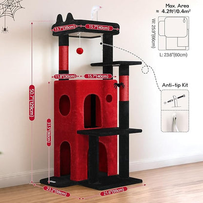 Globlazer Gothic Cat Tree Tower - Image 6