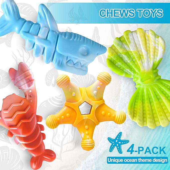 PETSTA Dog Chew Toys for Aggressive Chewers, Durable Dog Toys for Large Dogs - Image 2