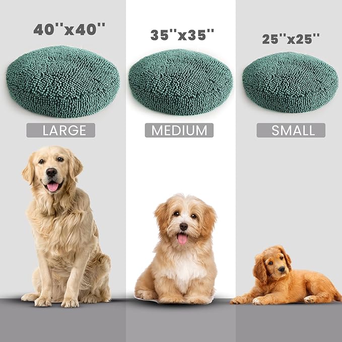 Muddy Mat® Cloud K-9 Bed for Dogs & Cats, Soft & Relaxing Donut Dog Bed - Image 5