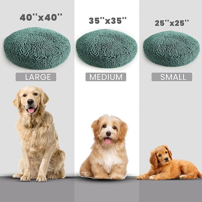 Muddy Mat® Cloud K-9 Bed for Dogs & Cats, Soft & Relaxing Donut Dog Bed - Image 5