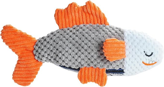 Nocciola Fish Salmon Crinkle Squeaky Dog Toys by Nocciola
