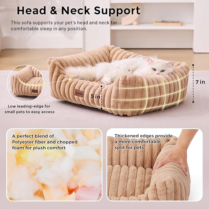 ZOMISIA Small Dog Beds for Small Dogs - Image 3