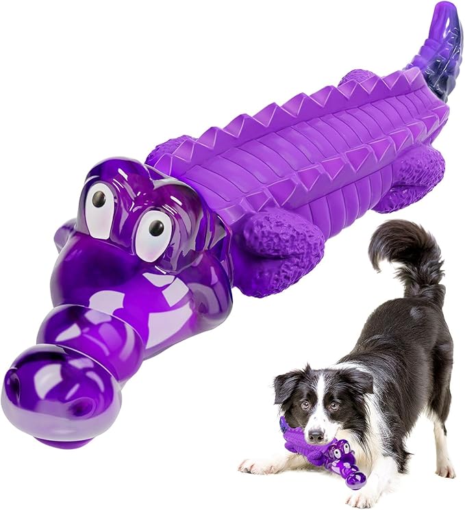 Fuufome Dog Chew Toys for Aggressive Chewers, Indestructible Tough Interactive by Fuufome